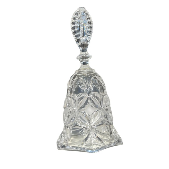 Vintage Made by Hofbauer of Germany Echt Bleikristall Lead Crystal 7.5 Inch Bell - Picture 2 of 8